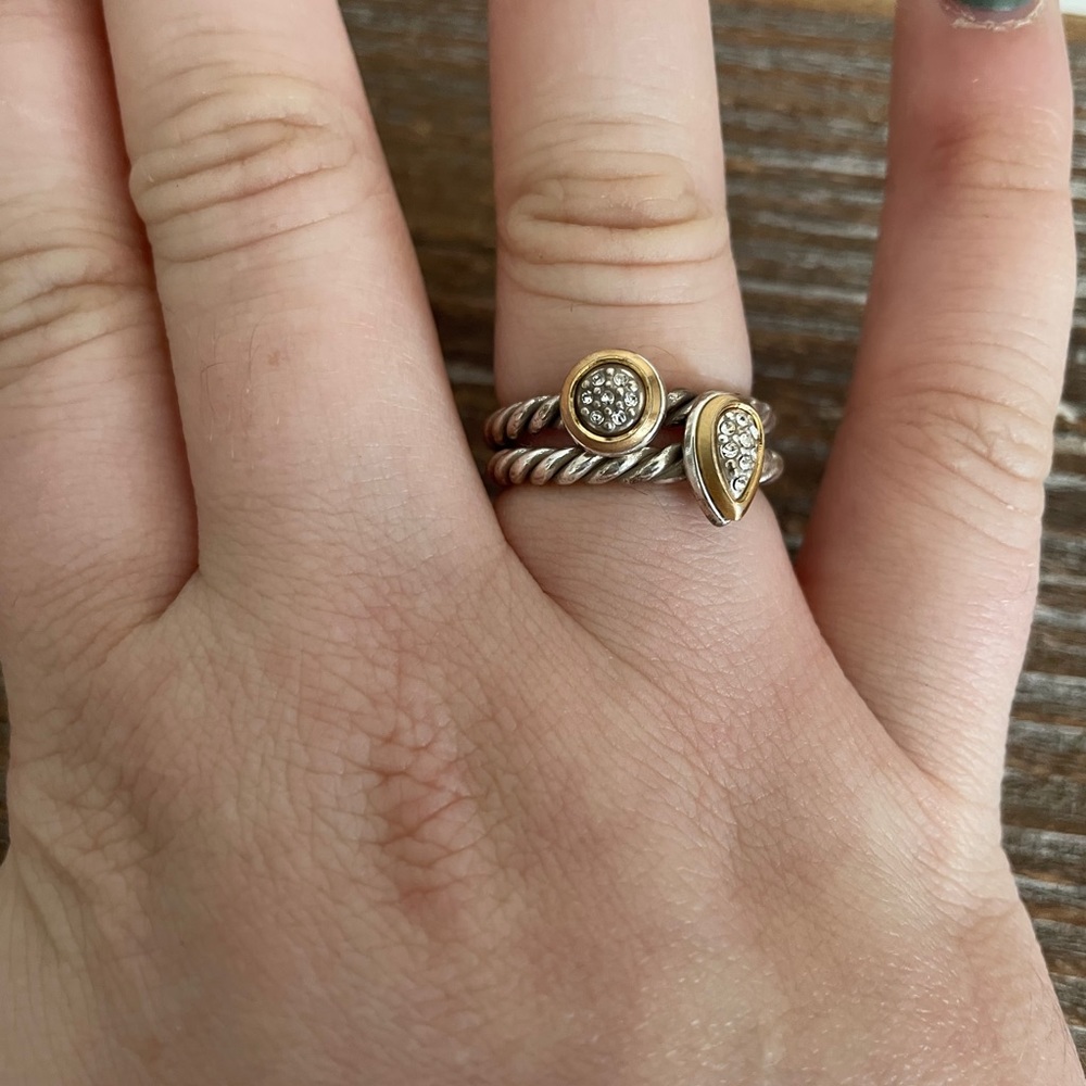 Set of two Brighton rings